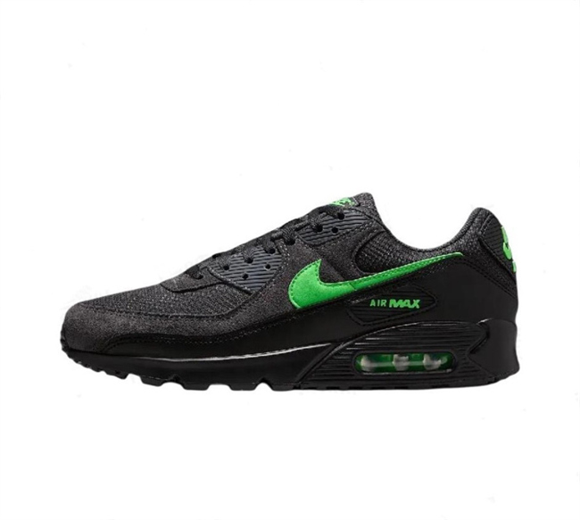 Men's Running weapon Air Max 90 Black Shoes 0127